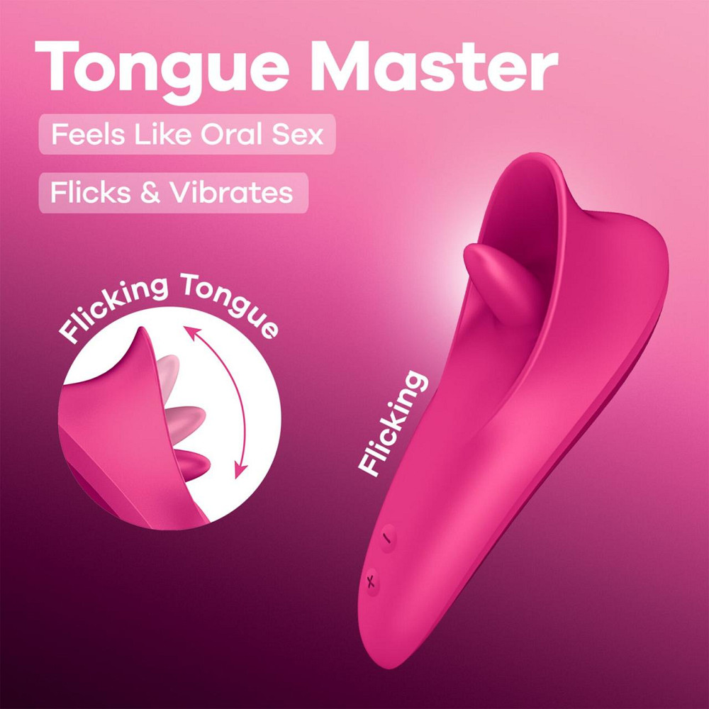 Вибростимулятор для клитора Satisfyer Tongue Master с язычком Sex Aura Киев - изображение 6