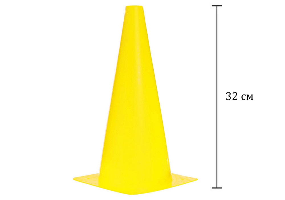 EasyFit Конус-фішка спортивна EasyFit 31 см жовта Коломыя - изображение 5