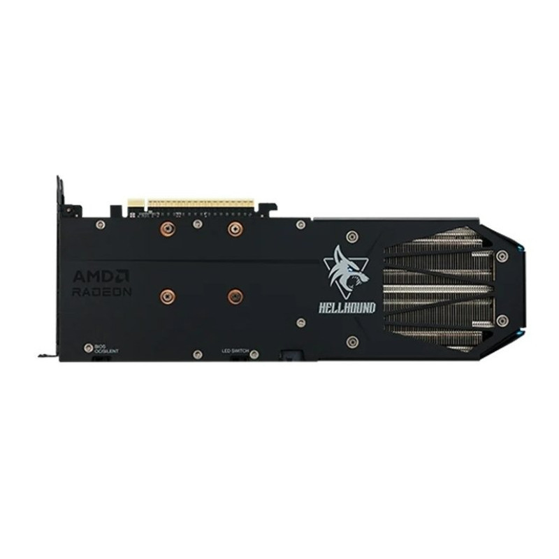 Відеокарта AMD Radeon RX 9060 XT 16 GB GDDR6 Hellhound PowerColor (RX9060XT 16G-L/OC) ( 11545 ) Харьков - изображение 2