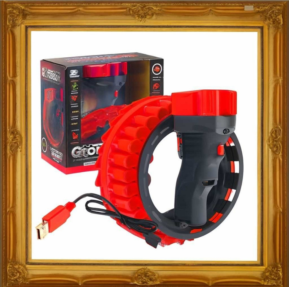 Игрушечный автомат пулемет бластер Growler детский с пулями детский. Харьков - изображение 6