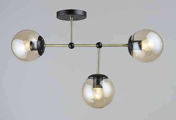 SIRIUS Люстра стельова Sirius B A4261/3 AB+BK Київ