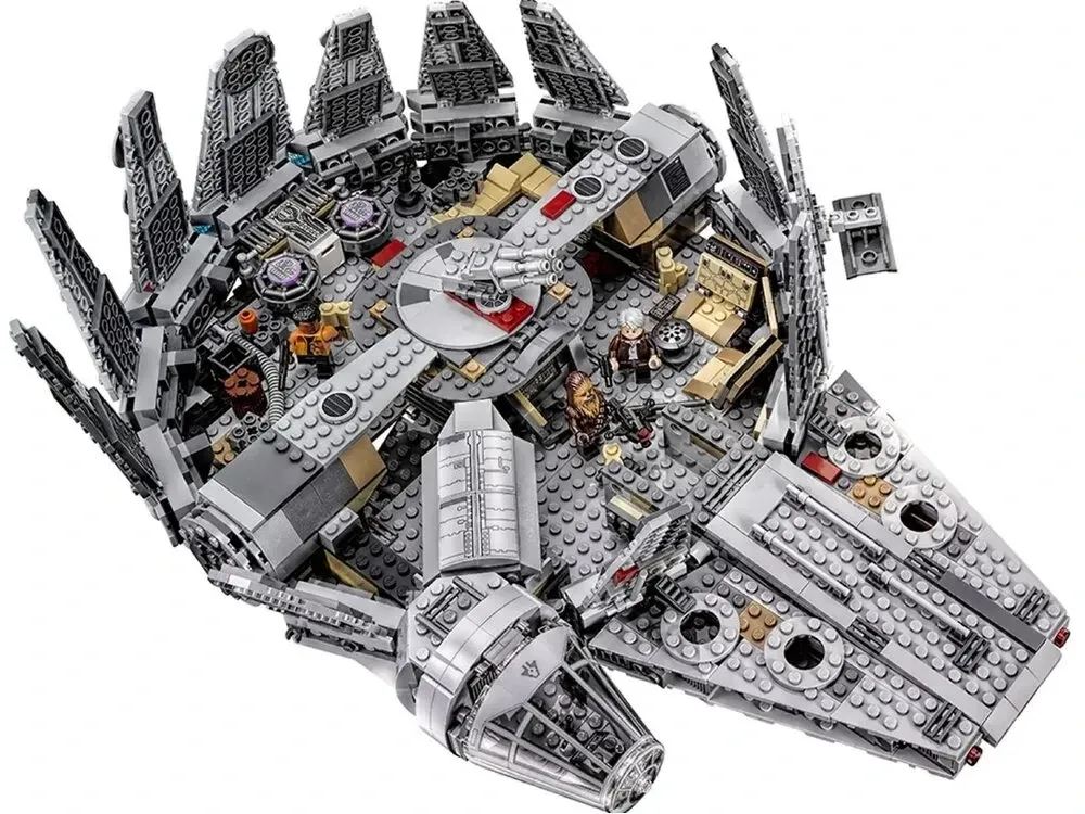 Конструктор Тисячий Сокол Star Wars (75105), 1381 деталей сумісний з lego-лого Запоріжжя - фото 3