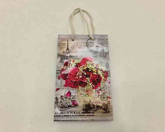 Пакет бумажный подарочный малый 11/18/5(арт М078) (12 шт) Харьков