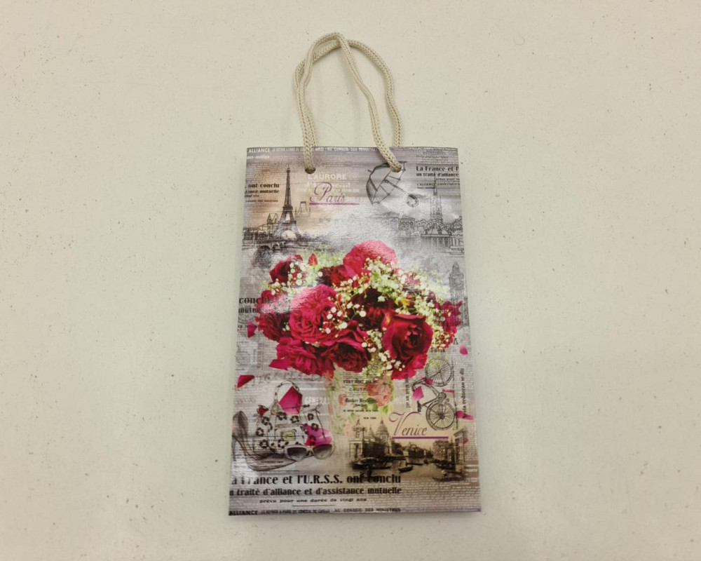 Пакет бумажный подарочный малый 11/18/5(арт М078) (12 шт) Харьков - изображение 3