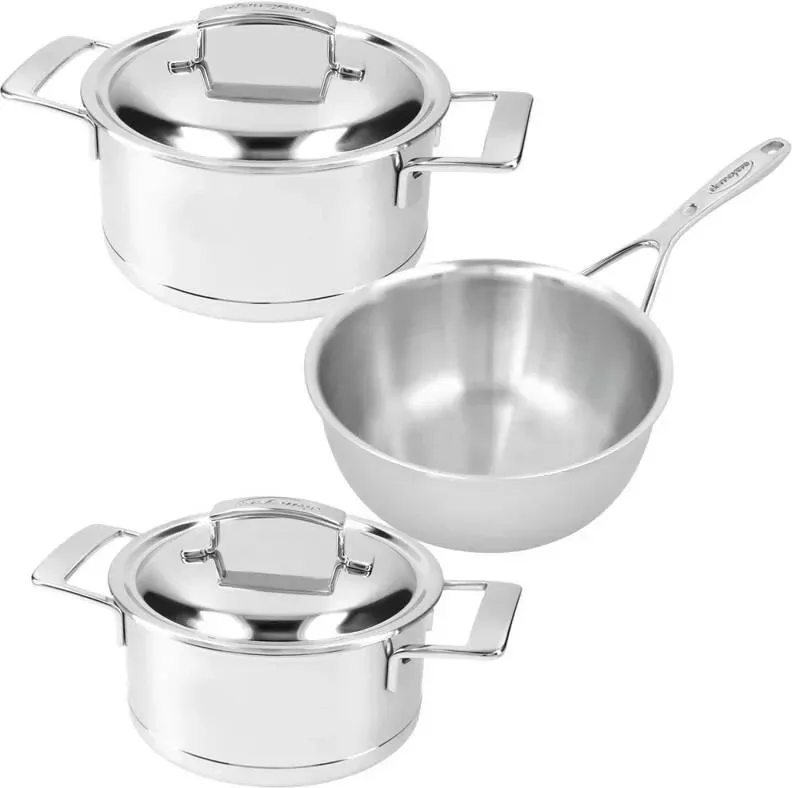 Demetere SILVER 7 Zestaw 3 garnków Київ - фото 1