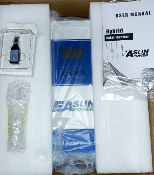 EASUN ISolar-SMT-4K-24V--WIFI Гібридний сонячний інвертор. Харків - фото 1