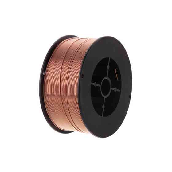 Провод сварочный омеднённый, 0,8 мм, 1 кг, ER70S-6 INTERTOOL EW-1008 Киев