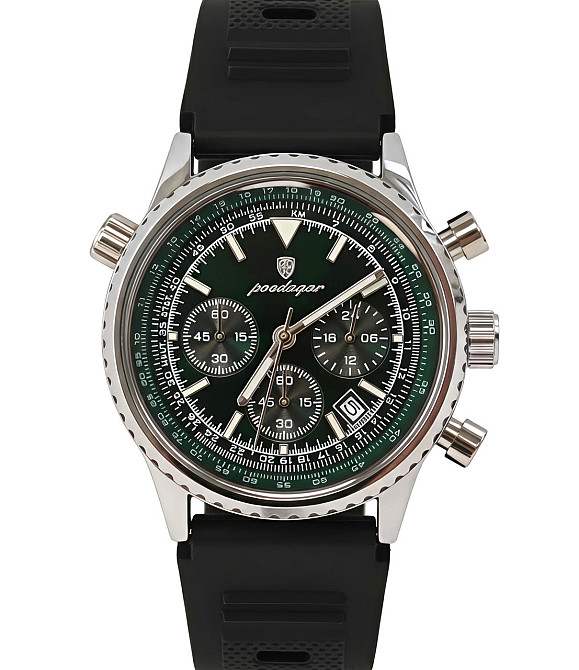 Часы мужские наручные Poedagar Avalon Rubber Black (2 ремешка) Киев - изображение 1