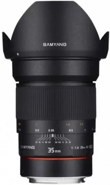 Объектив Samyang 35mm F1.4 Canon AE Киев - изображение 1