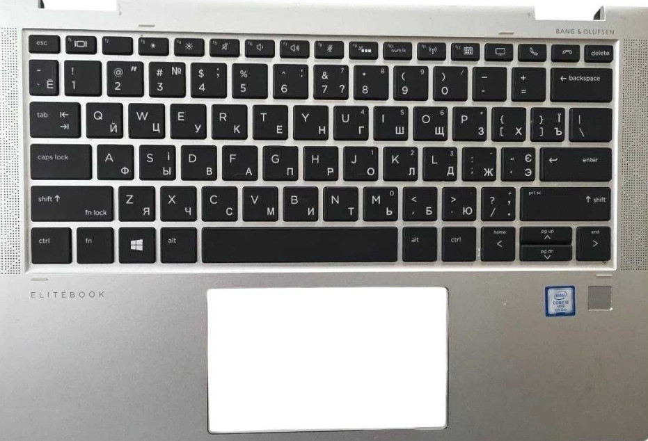 Оригінальна клавіатура HP Elitebook X360 1030 G4 L70776 з підставкою для рук. Харків - фото 6