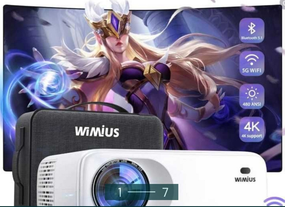 Повністю новий проектор Wimius V6. Киев - изображение 7