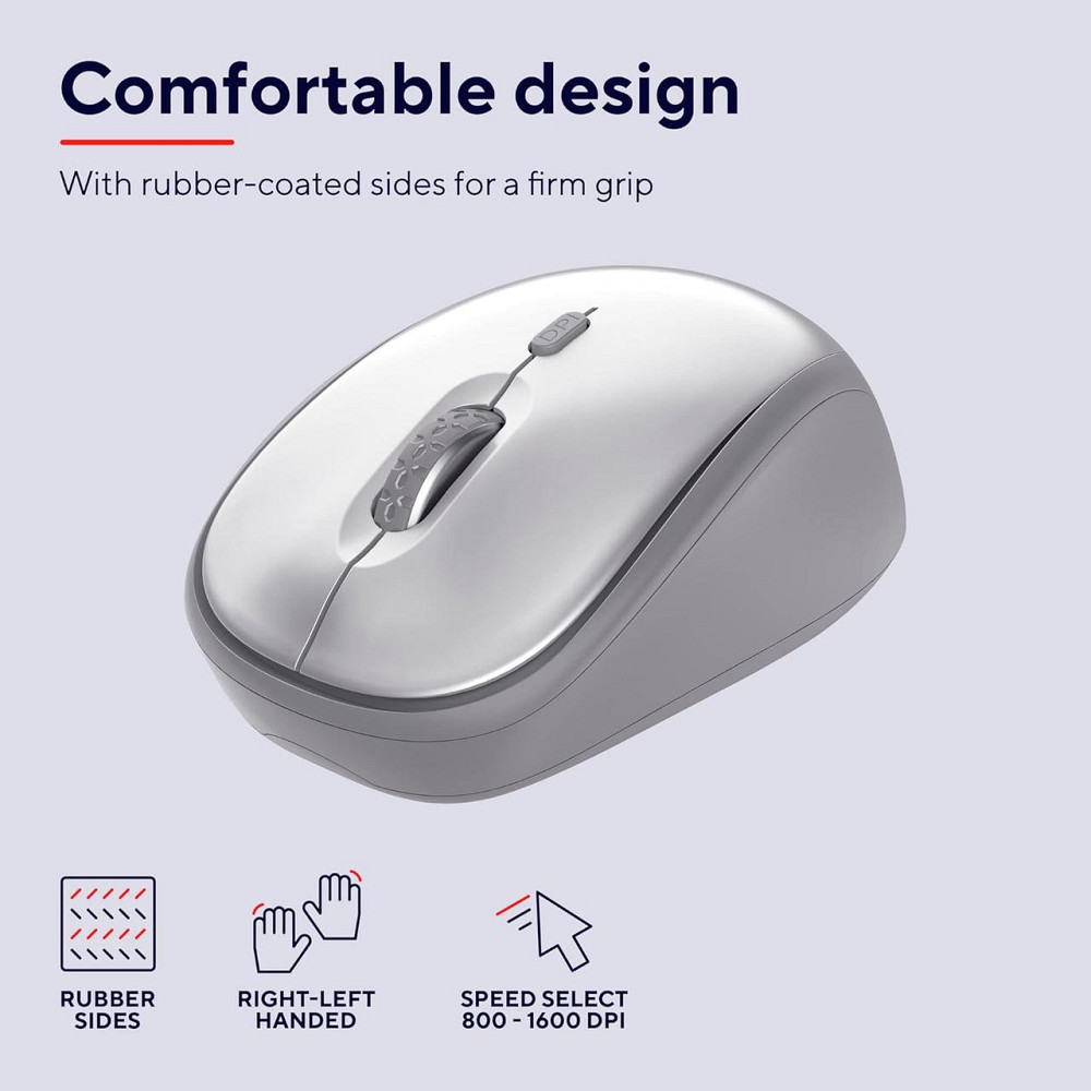 Trust Yvi Wireless Mouse 800-1600 DPI 4 Buttons White Київ - фото 3