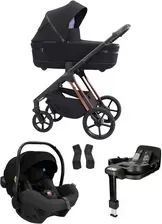 Детская коляска Espiro Miloo – zestaw 4w1 – z fotelikiem Avionaut Pixel Pro 2.0 C i bazą IQ Orbit – 210 Diamond Black Киев - изображение 1