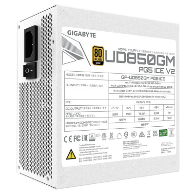 Блок живлення GIGABYTE 850W (GP-UD850GM PG5 ICE) Вінниця - фото 5