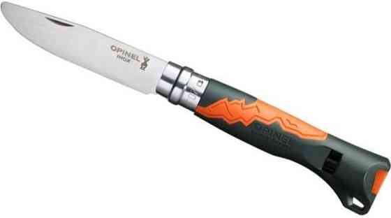 Универсальный Складной Нож для детей с свистком Opinel No.7 