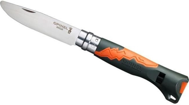 Универсальный Складной Нож для детей с свистком Opinel No.7 