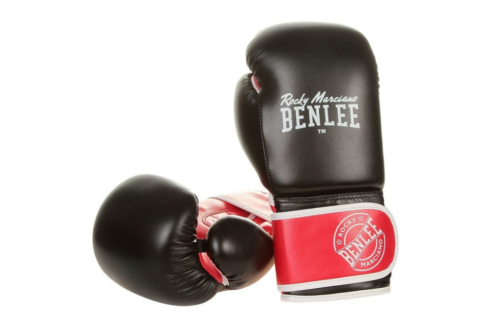 Боксерские перчатки Benlee Carlos White-Black-Red 10 oz Киев - изображение 5