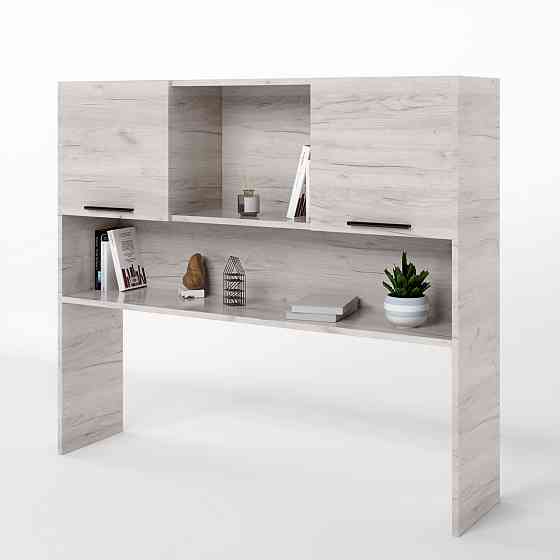 Надстройка для стола Эверест Соната Дуб крафт белый (DTM-2717) Львов