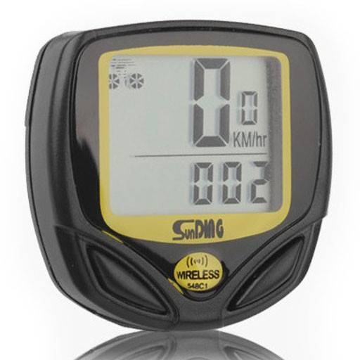 Велокомпьютер одометр спидометр SunDing SD-548C, Хороший велокомпьютер, Электро спидометр на велосипед AQ-71 Ивано-Франковск - изображение 3