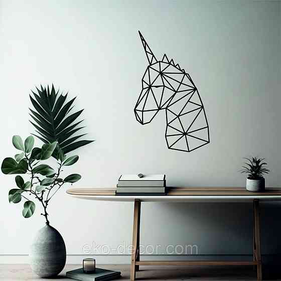 Декоративное настенное Панно «Бодибилдер», Декор на стену 90*56 см, Черный Киев