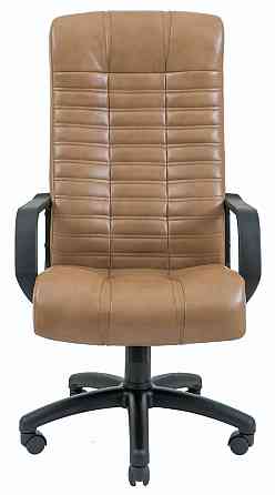 Офісне Крісло Керівника Richman Atlant Titan Cream Пластік М1 Tilt Світло-коричневий Київ