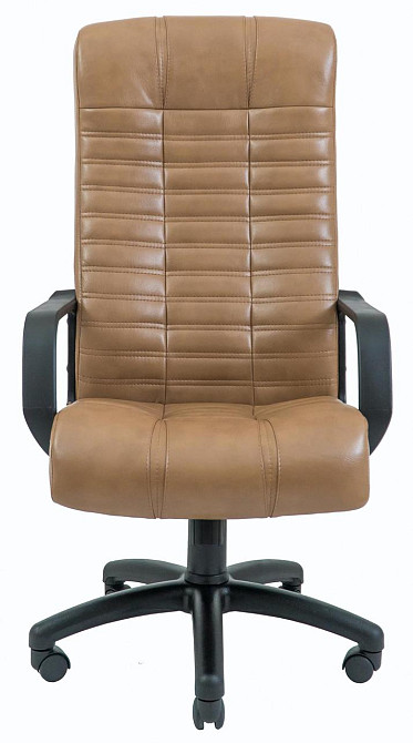 Офісне Крісло Керівника Richman Atlant Titan Cream Пластік М1 Tilt Світло-коричневий Київ - фото 2