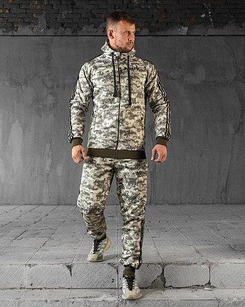 Зимовий спортивний костюм ARMY піксель ВТ7765 Київ - фото 3