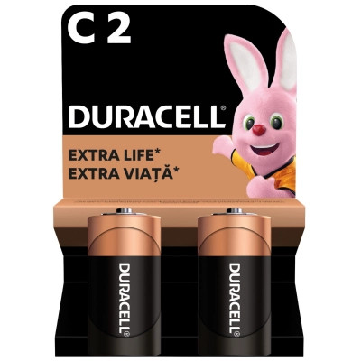 Батарейка Duracell C LR14 лужна 2шт. в упаковці (5000394052529 / 81483545) Вінниця - фото 1