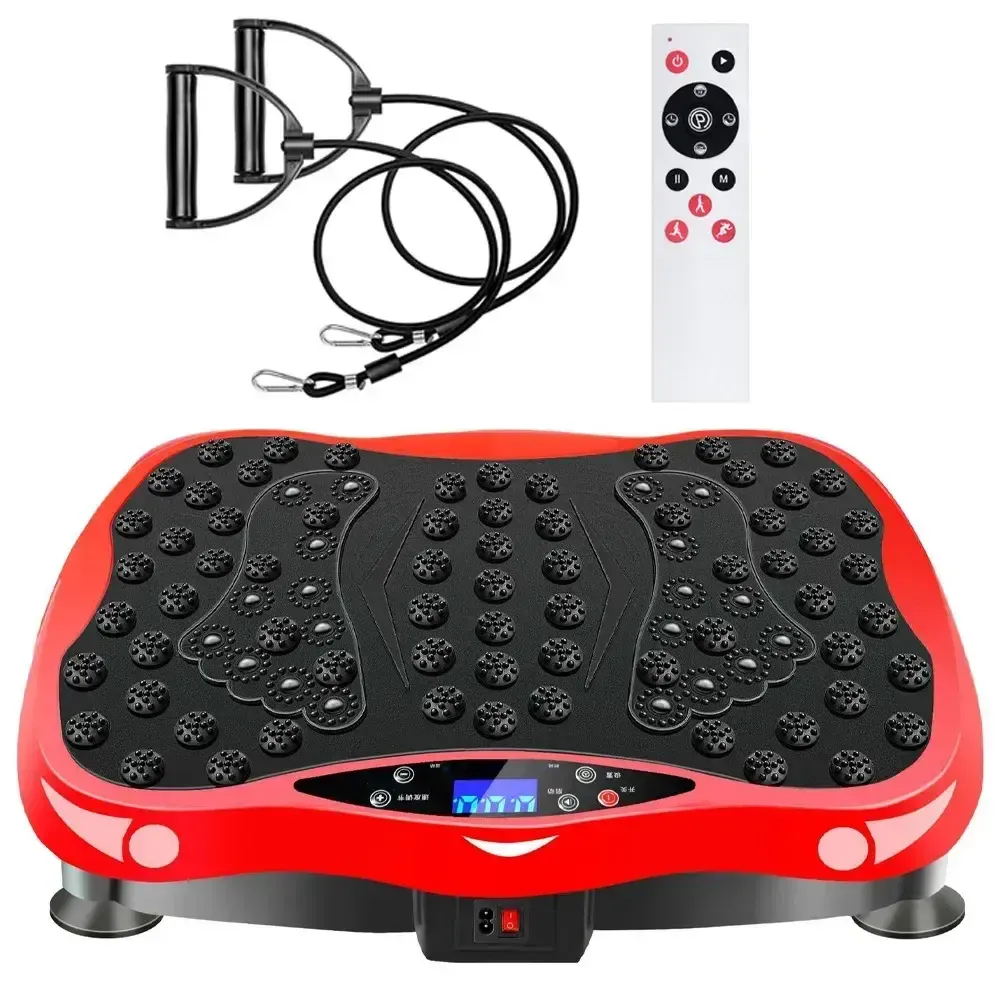 Виброплатформа для тренировок + пульт, до 120кг, от сети / Вибрационная платформа для похудения Коломия - фото 1