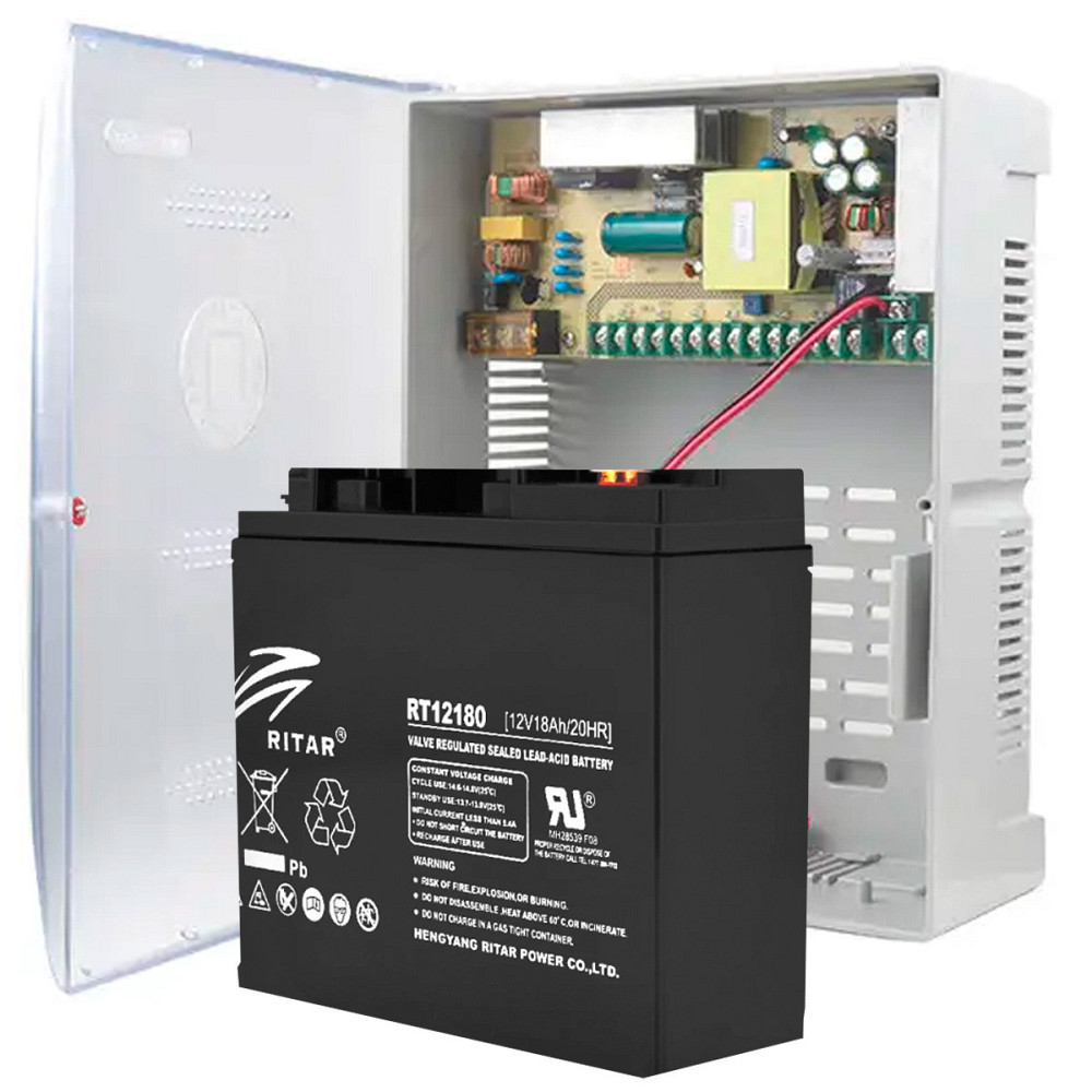 Безперебійне живлення (ББЖ 5А + АКБ 18 А·год) SEVEN KA-7860 Київ - фото 1