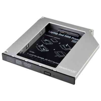 Фрейм-переходник Grand-X HDD 2.5'' to notebook 12.7 mm ODD SATA/mSATA HDC-25 (HDC-25) Винница