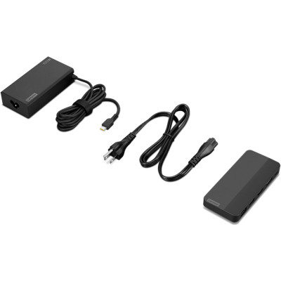 Порт-реплікатор Lenovo USB-C Dual Display Travel Dock (w/ adapter) (40B90100EU) Вінниця - фото 7