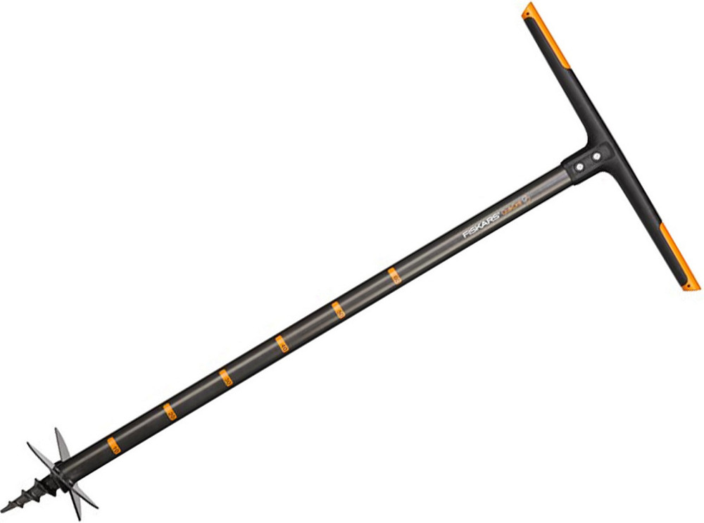 Садовий бур ручний середній Fiskars "QuikDrill M" 134720/1000638) Сталь Нововолинськ - фото 2