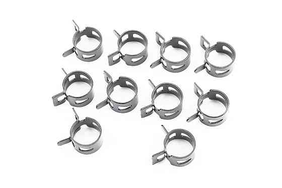Хомут пружинний 16мм чорний, к-кт 10шт Київ