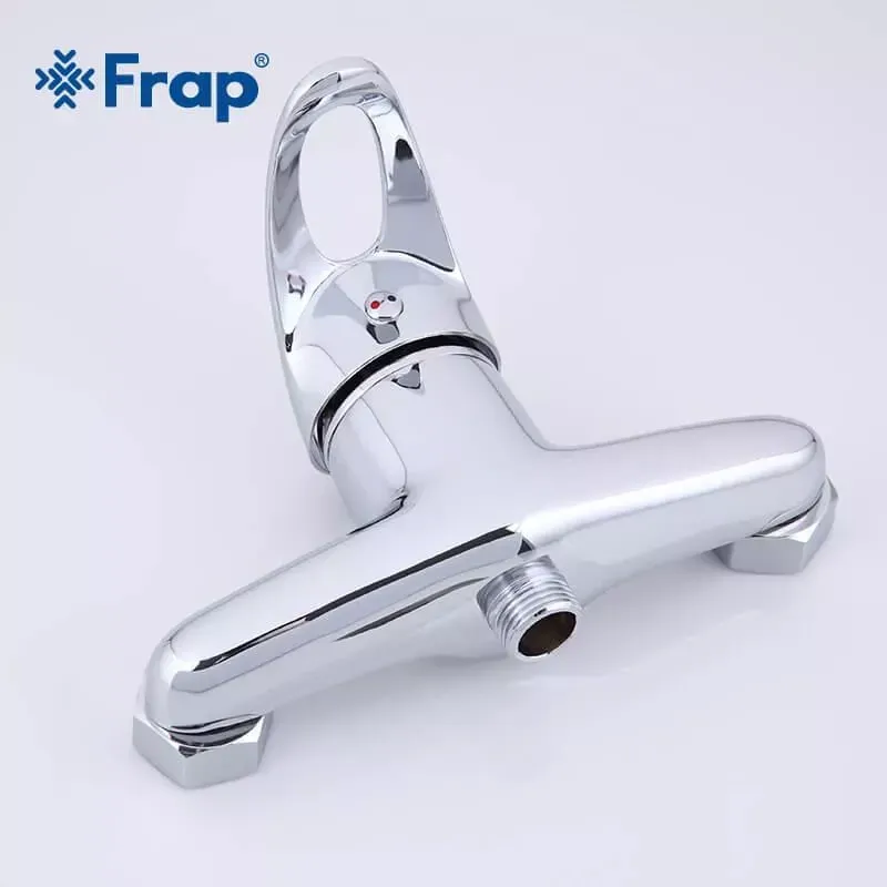 Смеситель для душа Frap F2003 с душевым гарнитуром, хром Киев - изображение 5