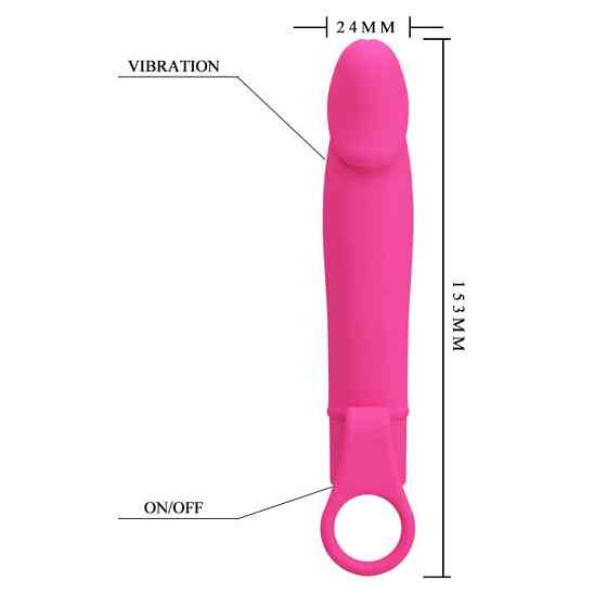 Вібратор - Pretty Love Xiuhcoathl Vibrator Pink Sex Aura Київ