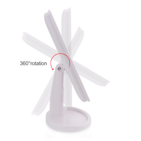 Дзеркало для макіяжу розкладне 16, Хороше дзеркало для макіяжу косметичне настільне NX-13 Львів - фото 6