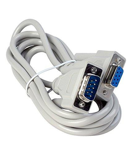 Нуль-модемный кабель RS232 DB9 COM папа-мама 1.4м удлинитель для соединения компьютеров и устройств Киев - изображение 6