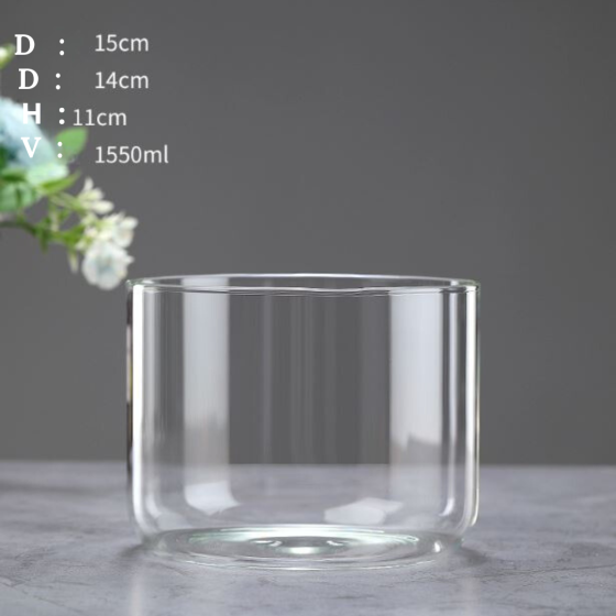 Емкость для флрариума, мосариума, бонсай 1.55 л 15 х 11 см Одесса