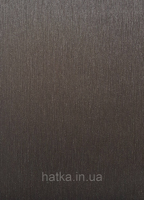 Обои винил на флизелиновой основе Rasch Incanto 1.06х10 однотонные тонкая полоска с глянцем темно коричневые Киев - изображение 2