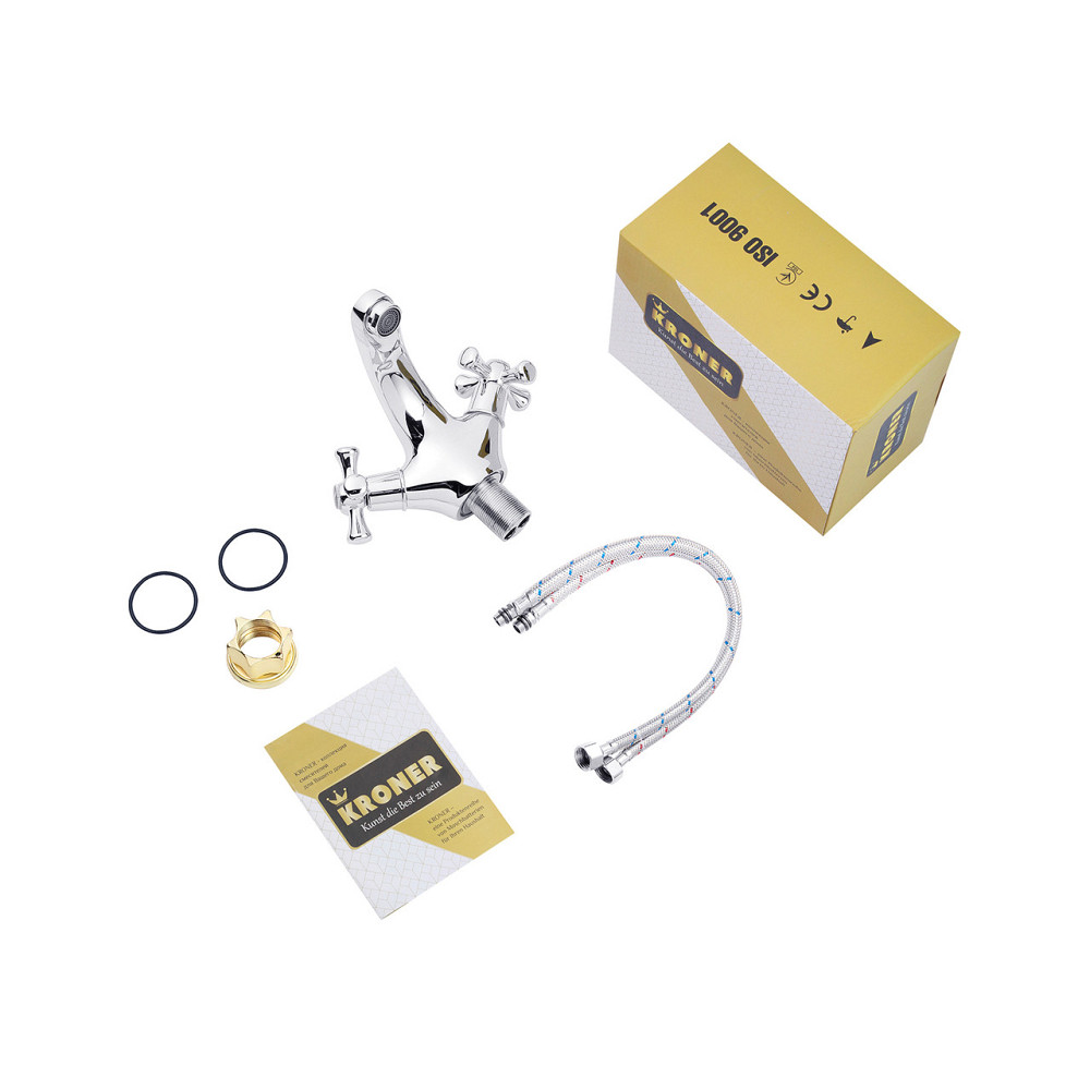 Змішувач для раковини Kroner KRM Rhein - C010 Київ - фото 6