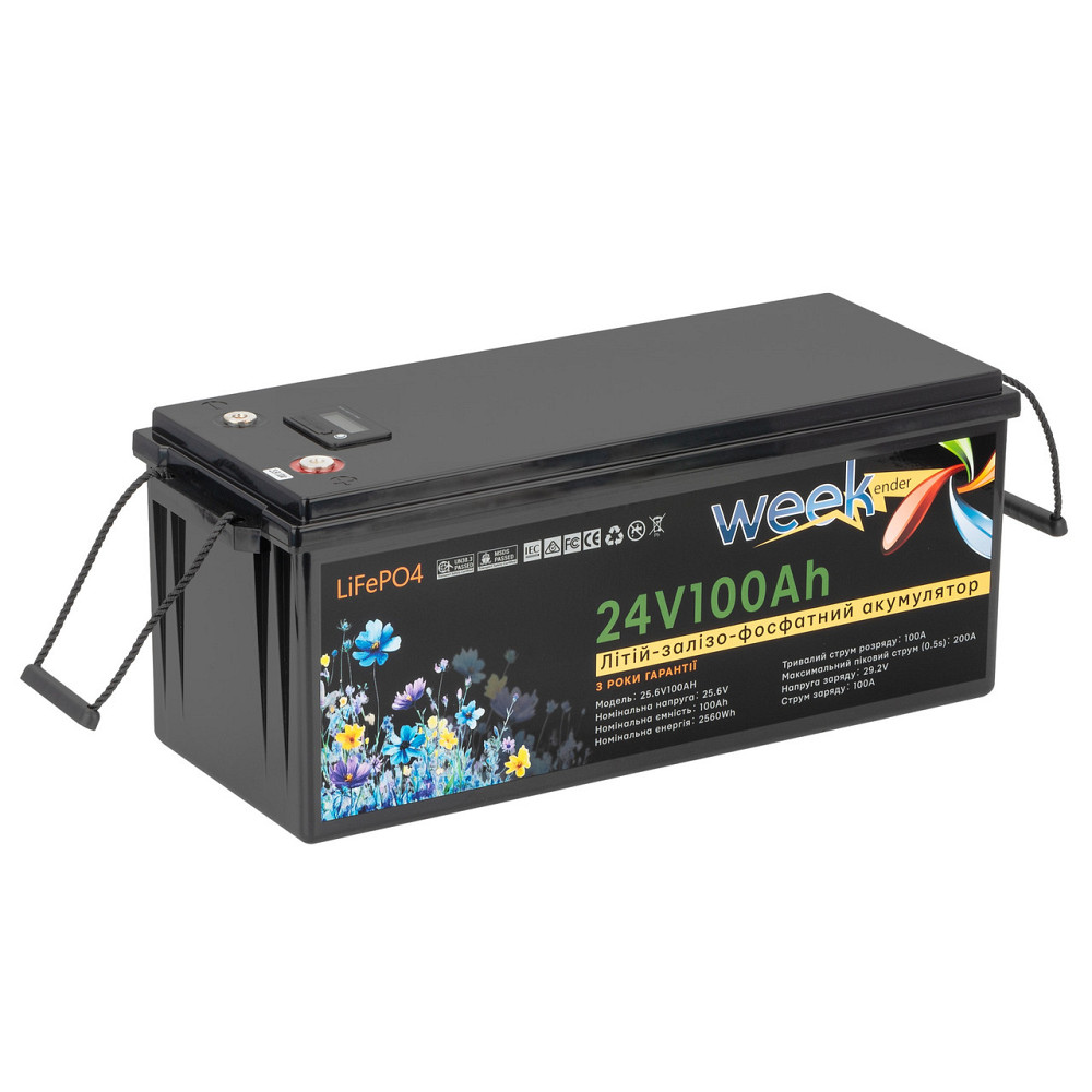 Аккумулятор Weekender LiFeP04 25.6V 100Ah Киев - изображение 1