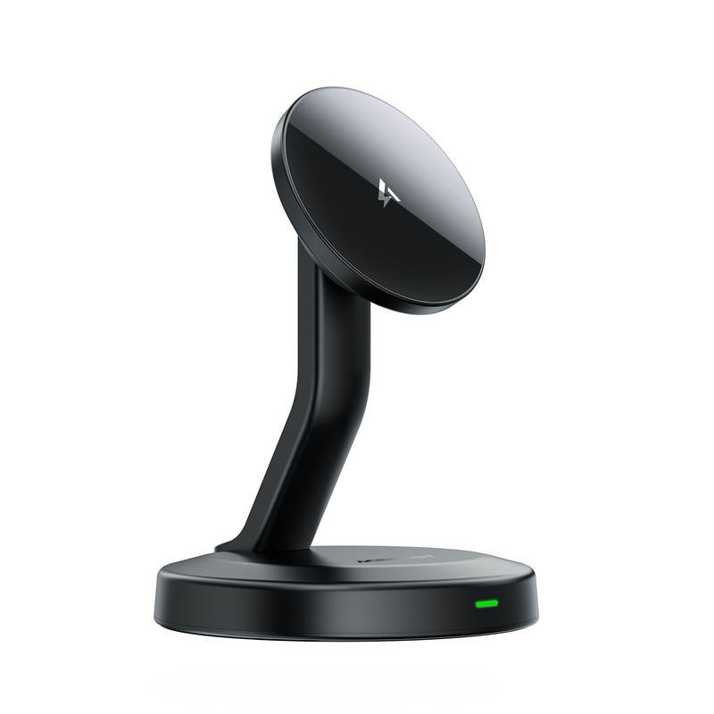 Бездротовий мультизарядний пристрій ACEFAST E26 desktop mobile phone wireless charging holder Black Одеса - фото 1