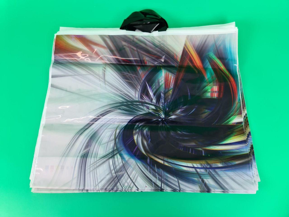 Пакет 60*50 петлевая ручка Абстракция Комсерв (25 шт) Харьков - изображение 1