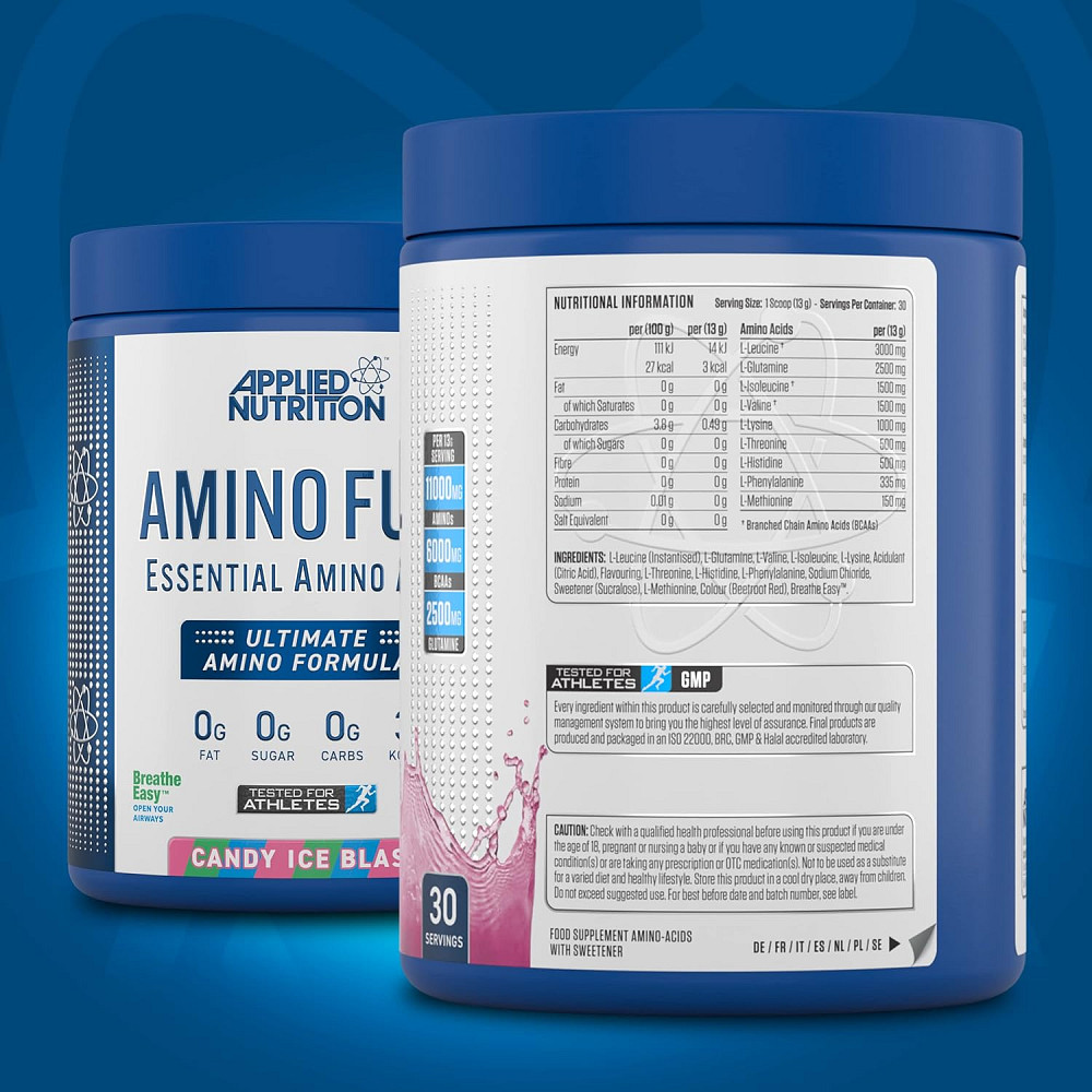 Амінокислотний комплекс Applied Nutrition AMINO FUEL EAA 390G (CANDY ICE BLAST) Луцьк - фото 2