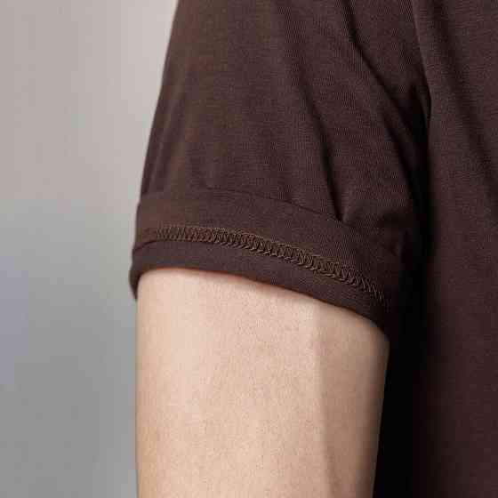 Чоловіча футболка бавовняна Pobedov Peremoga шоколадна Київ