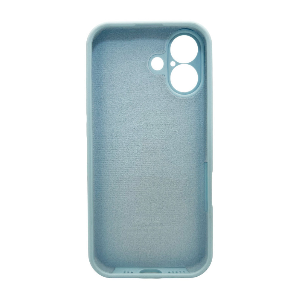 Чохол для смартфона Silicone Full Case AA Camera Protect for Apple iPhone 17 27,Mist Blue Київ - фото 3