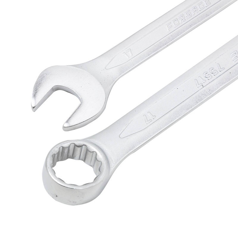 Набір ключів комбінованих 12 предметів (6,8,10,12-19,22мм) Forsage F-5121MP Одесса - изображение 3