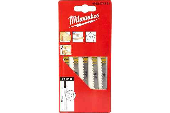Полотно по дереву T101D (1 шт; 75 мм) для лобзика Milwaukee 4932274351 Коломия
