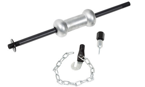 Молоток обратный для кузовных работ с набором насадок, 9 предметов ROCKFORCE RF-665B Одесса - изображение 4